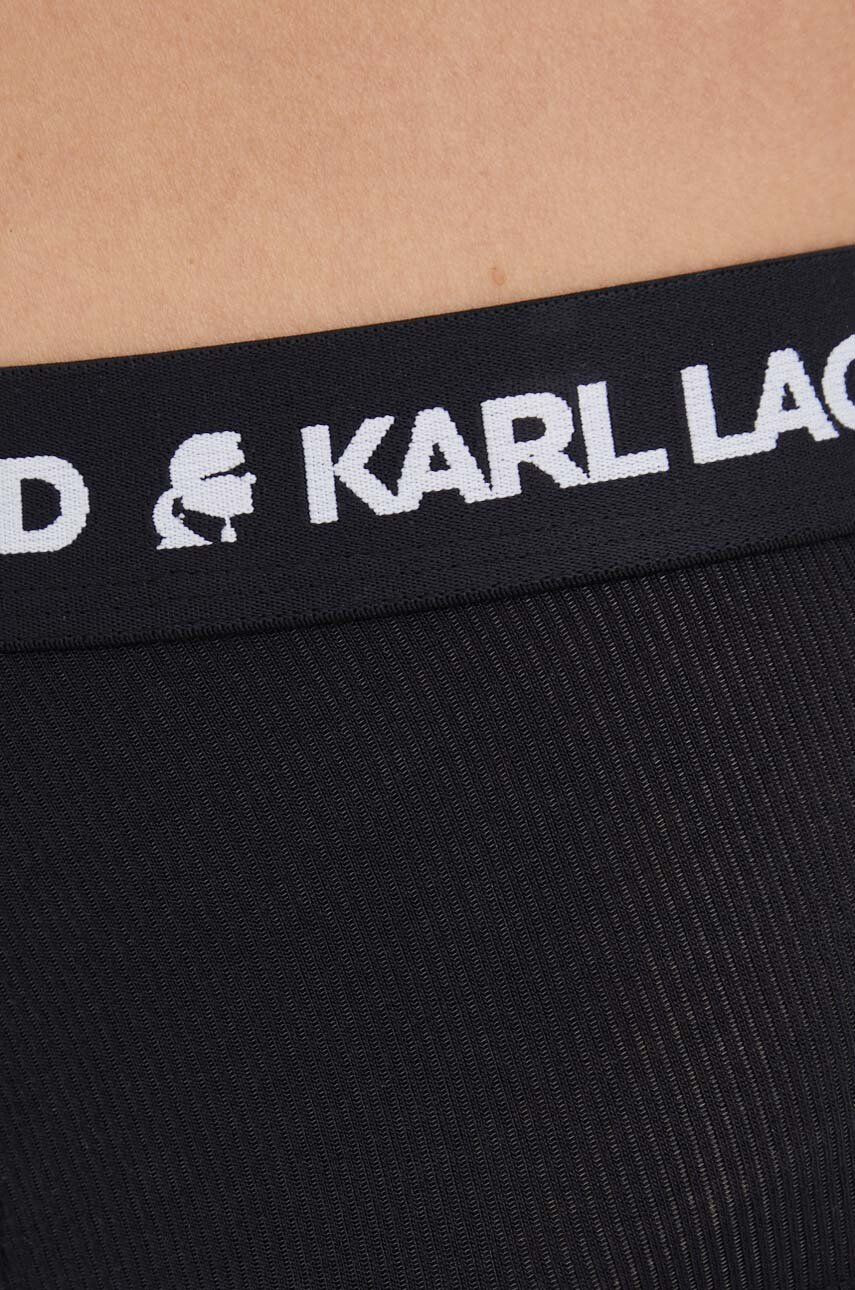 Karl Lagerfeld Kalhotky černá barva - Pepit.cz