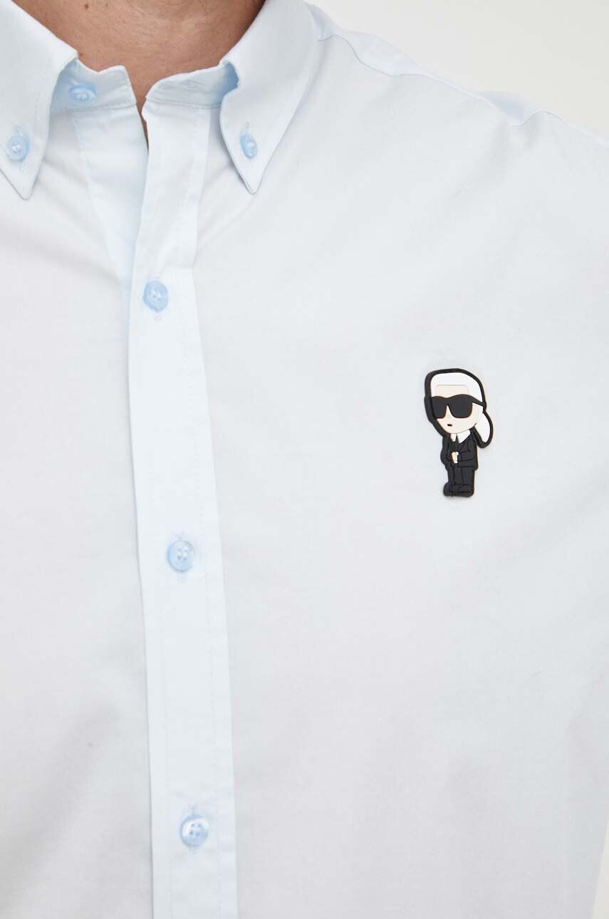 Karl Lagerfeld Košile pánská regular s límečkem button-down - Pepit.cz