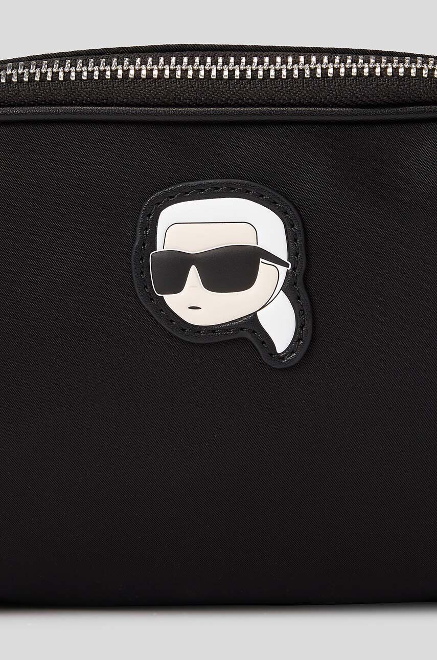 Karl Lagerfeld Ledvinka černá barva - Pepit.cz