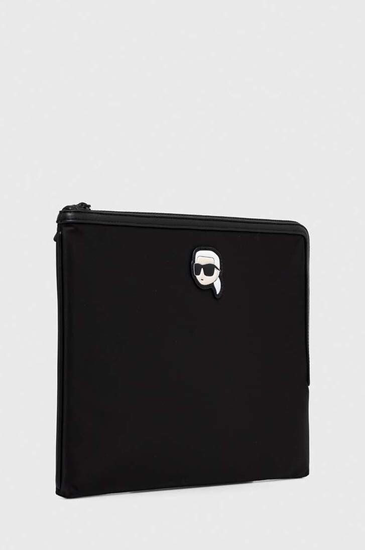 Karl Lagerfeld Obal na notebook černá barva - Pepit.cz