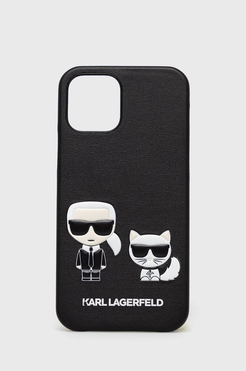 Karl Lagerfeld obal na telefon iPhone 12/12 Pro - Pepit.cz