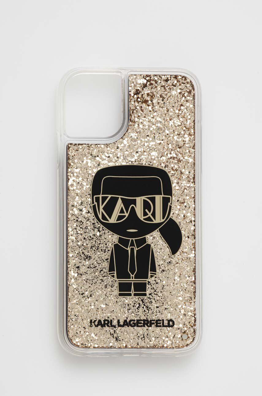 Karl Lagerfeld Obal na telefon iPhone 11 / XR černá barva - Pepit.cz