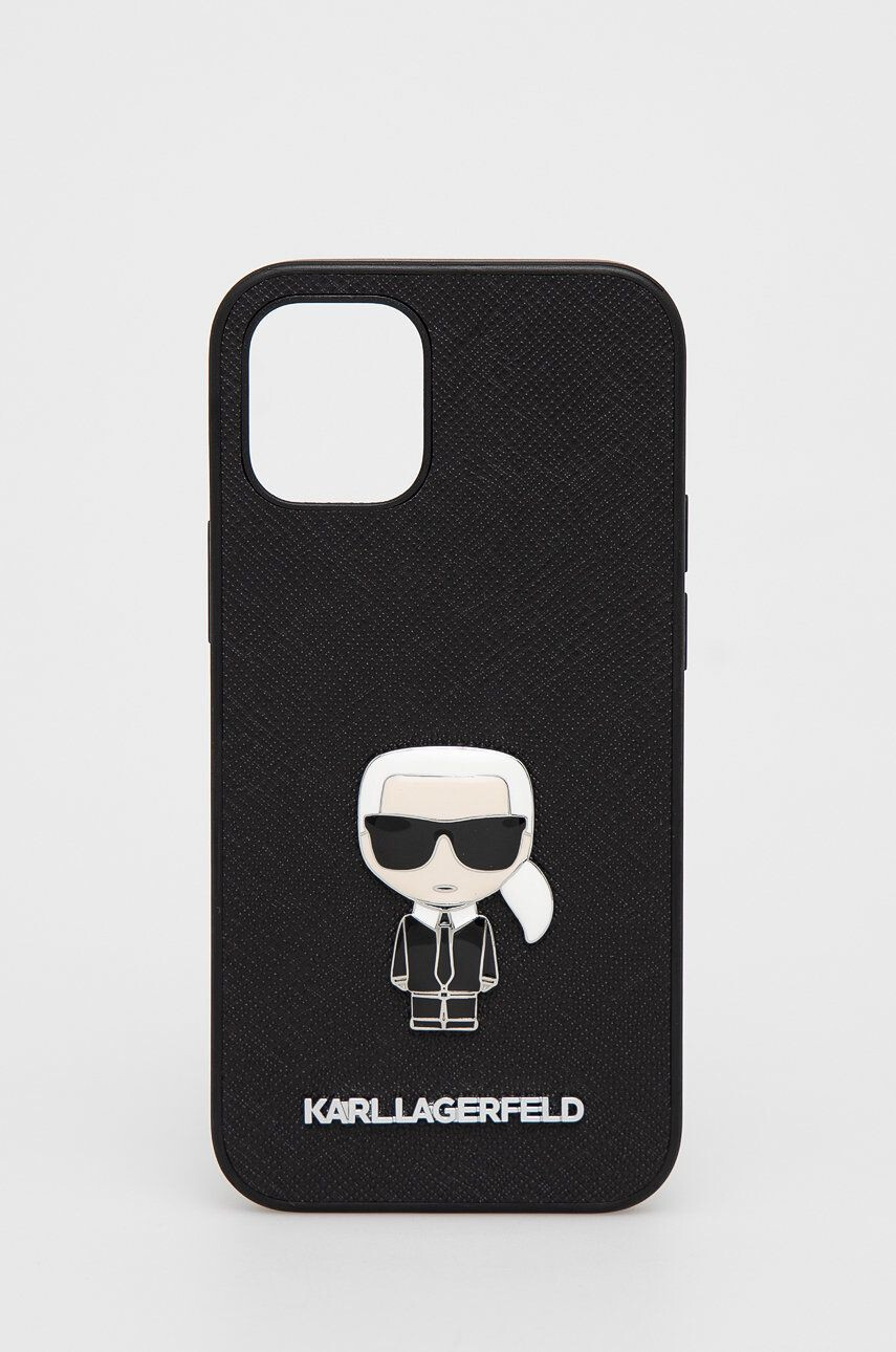 Karl Lagerfeld Obal na telefon černá barva - Pepit.cz