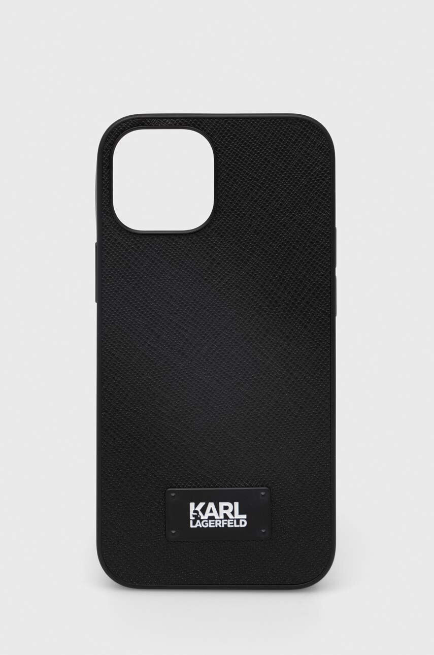 Karl Lagerfeld Obal na telefon iPhone 13 mini 54'' černá barva - Pepit.cz