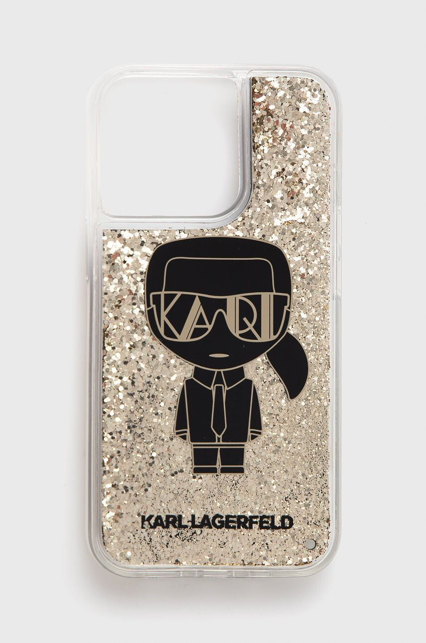 Karl Lagerfeld Obal na telefon Iphone 13 Pro/ 13 61 černá barva - Pepit.cz