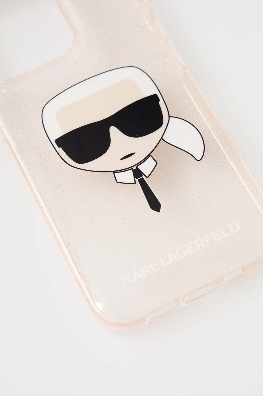 Karl Lagerfeld Obal na telefon iPhone 13 Pro / 13 61" pruhledná barva - Pepit.cz