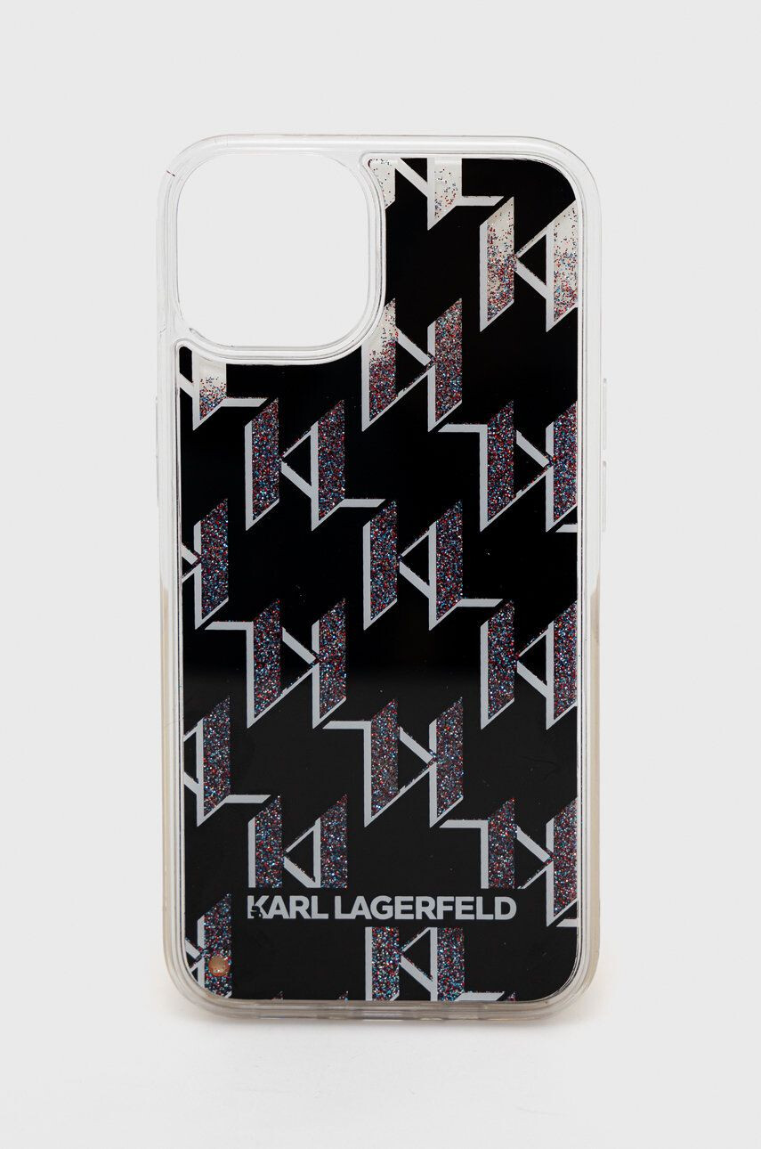 Karl Lagerfeld Obal na telefon iPhone 14 61" černá barva - Pepit.cz