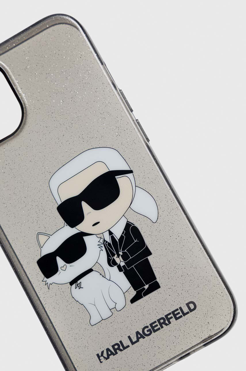 Karl Lagerfeld Obal na telefon iPhone 14 61" černá barva - Pepit.cz