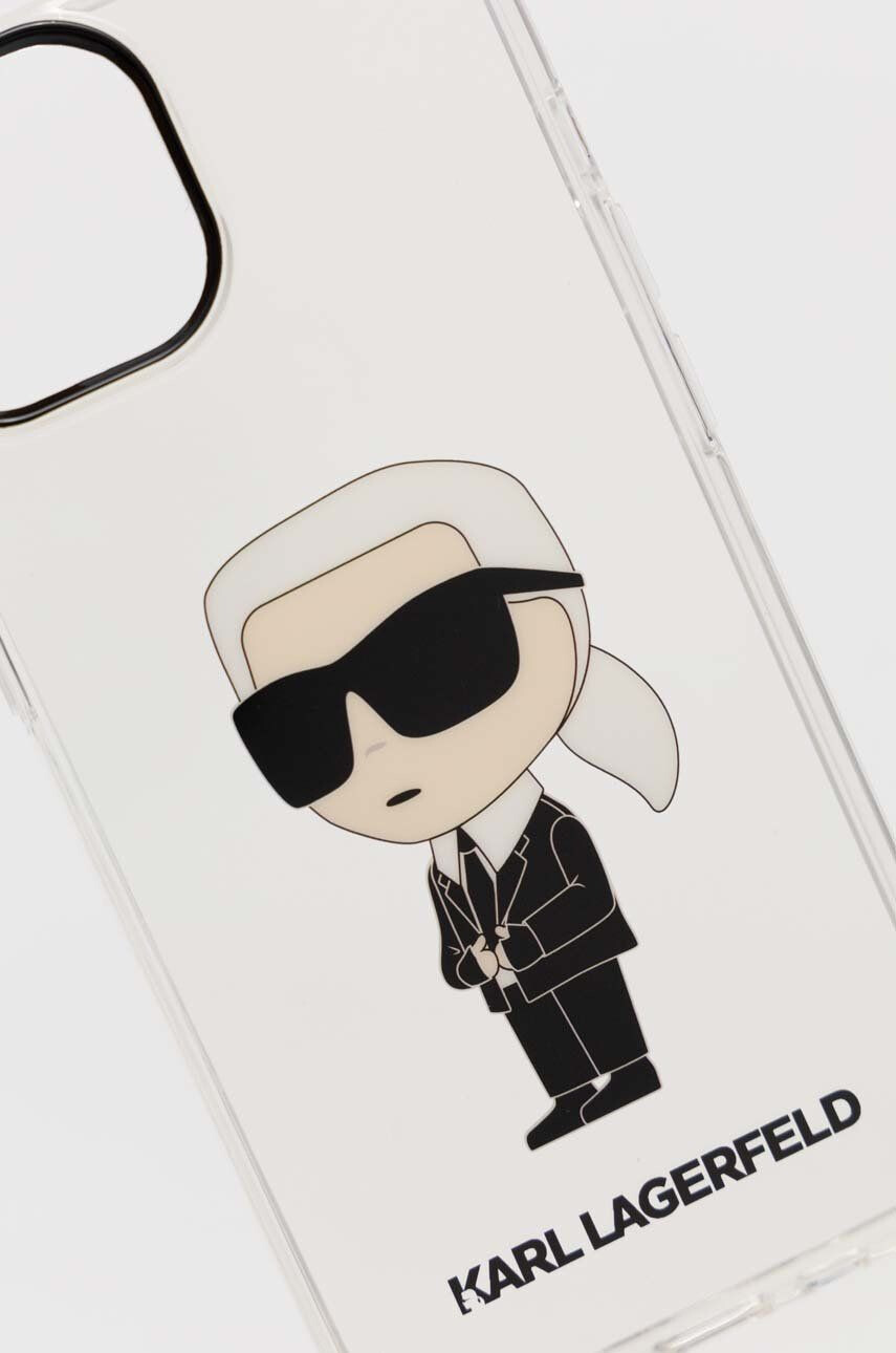 Karl Lagerfeld Obal na telefon iPhone 14 61" růžová barva - Pepit.cz