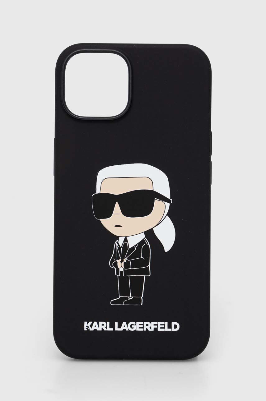 Karl Lagerfeld Obal na telefon iPhone 14 61'' černá barva - Pepit.cz