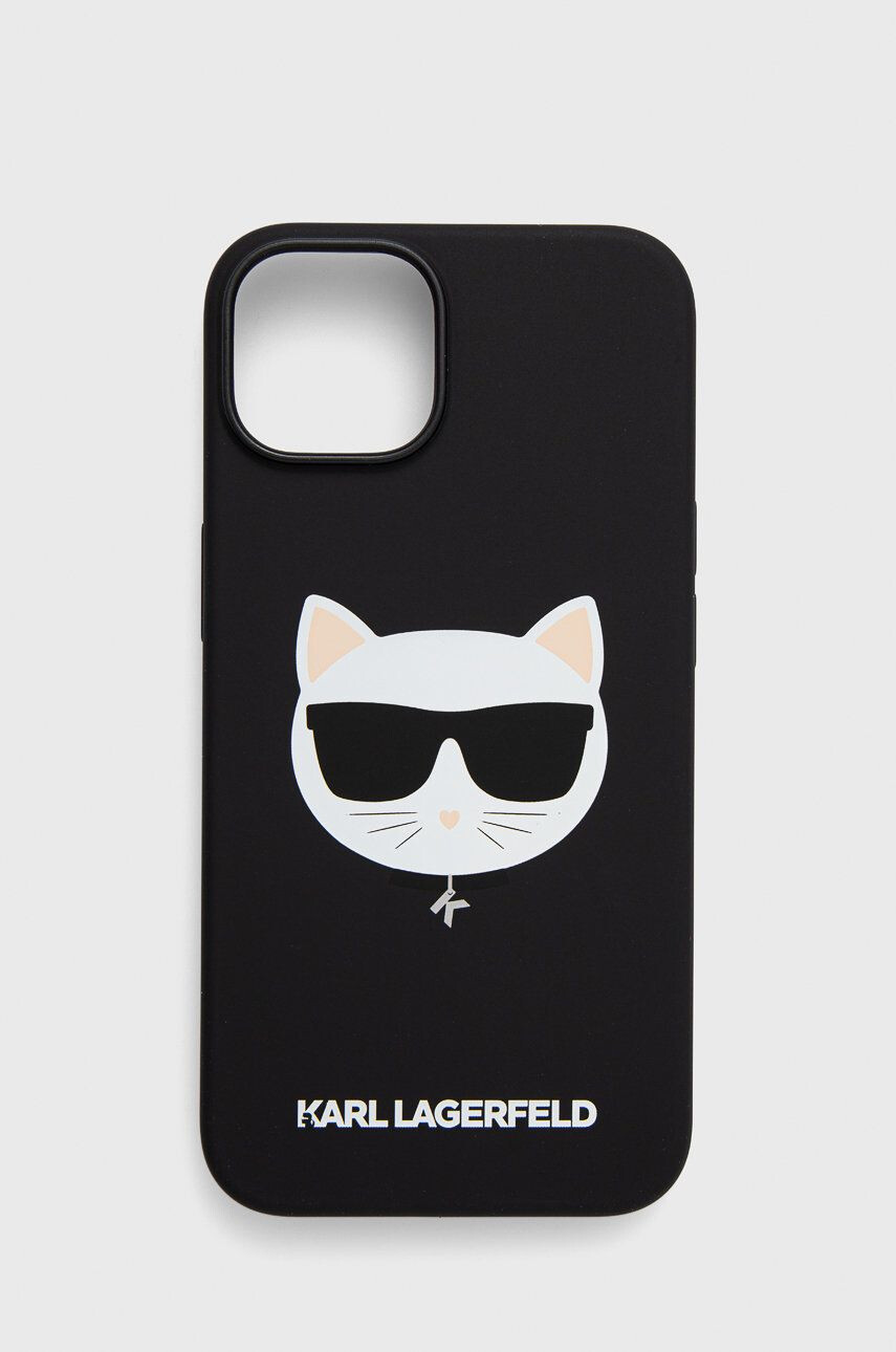 Karl Lagerfeld Obal na telefon Iphone 14 61" černá barva - Pepit.cz