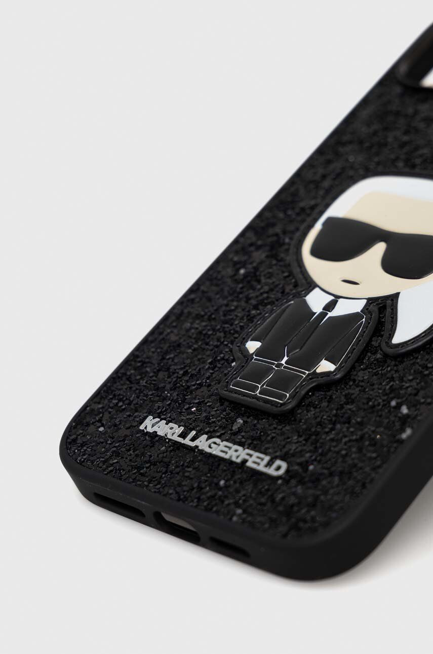 Karl Lagerfeld Obal na telefon Iphone 14 Plus 67" černá barva - Pepit.cz