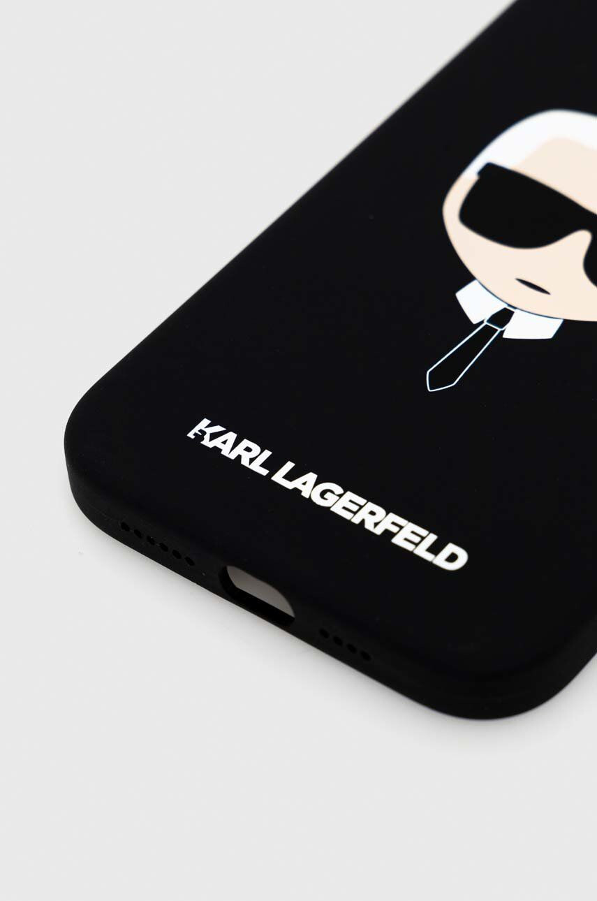 Karl Lagerfeld Obal na telefon iPhone 14 Plus 67" černá barva - Pepit.cz