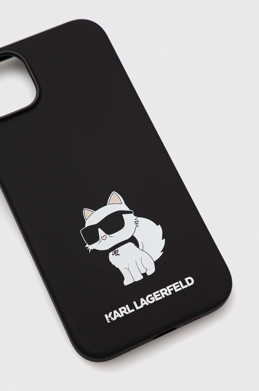 Karl Lagerfeld Obal na telefon iPhone 14 Plus 67'' černá barva - Pepit.cz