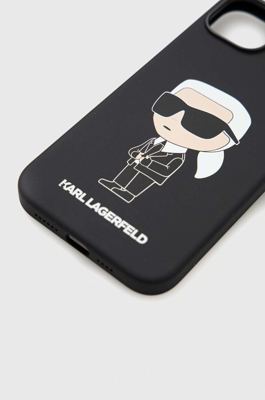 Karl Lagerfeld Obal na telefon iPhone 14 Plus 67'' černá barva - Pepit.cz