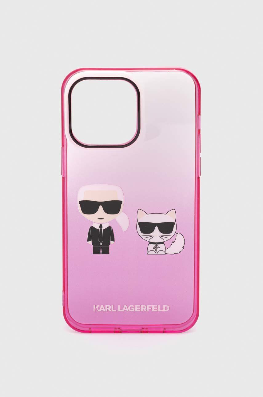 Karl Lagerfeld Obal na telefon iPhone 14 Pro Max 67" - Pepit.cz