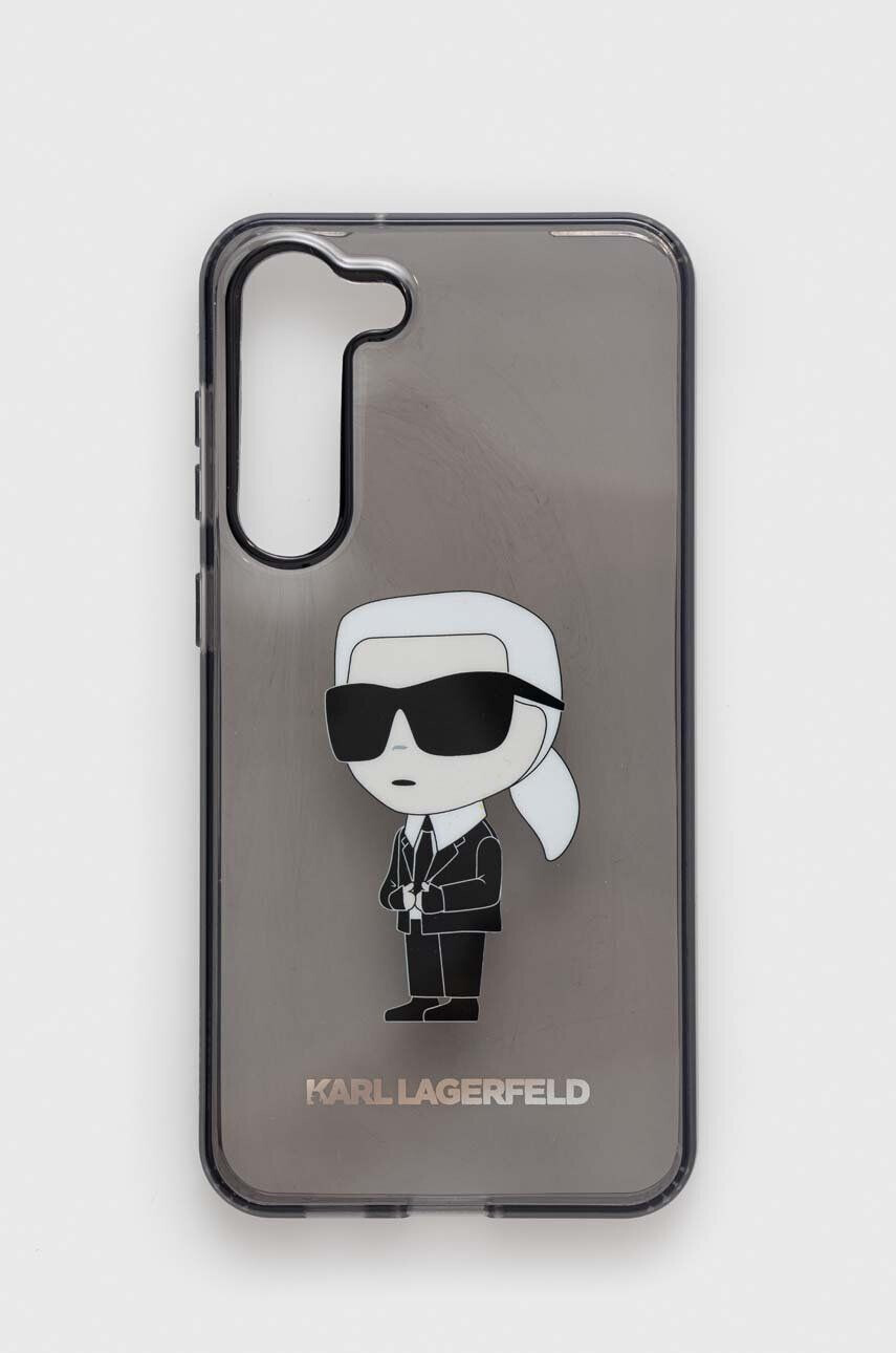 Karl Lagerfeld Obal na telefon S23+ S916 černá barva - Pepit.cz