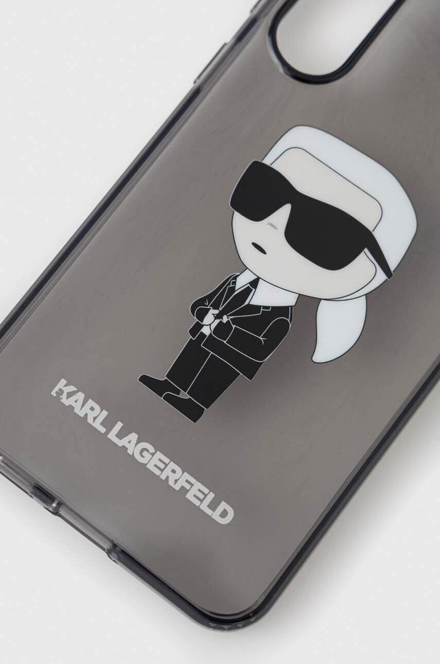 Karl Lagerfeld Obal na telefon S23+ S916 černá barva - Pepit.cz