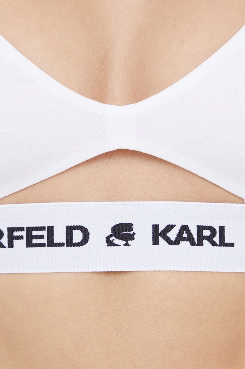 Karl Lagerfeld Podprsenka červená barva - Pepit.cz