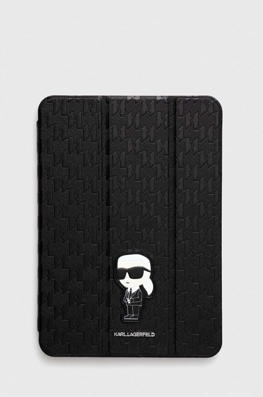 Karl Lagerfeld Pouzdro na ipad 10.9" černá barva - Pepit.cz