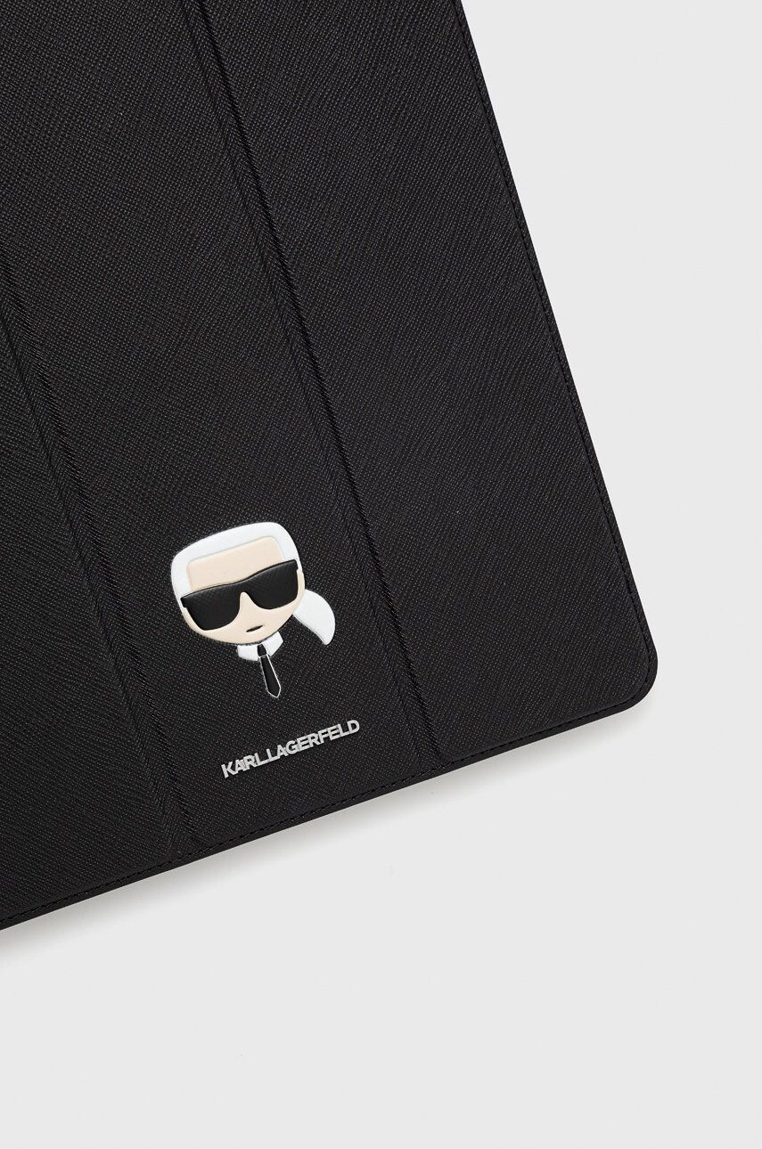 Karl Lagerfeld Pouzdro na ipad pro 12.9'' černá barva - Pepit.cz