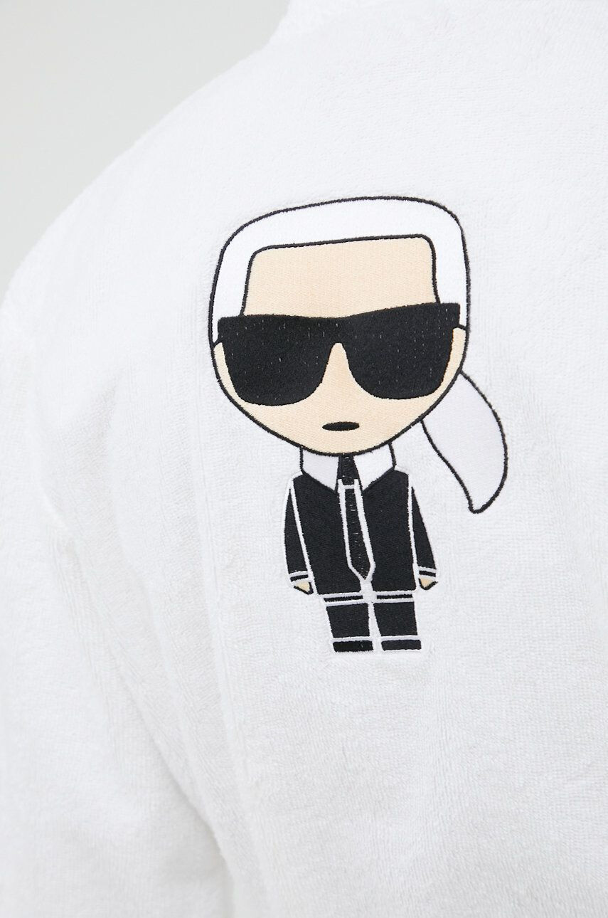 Karl Lagerfeld Župan bílá barva - Pepit.cz