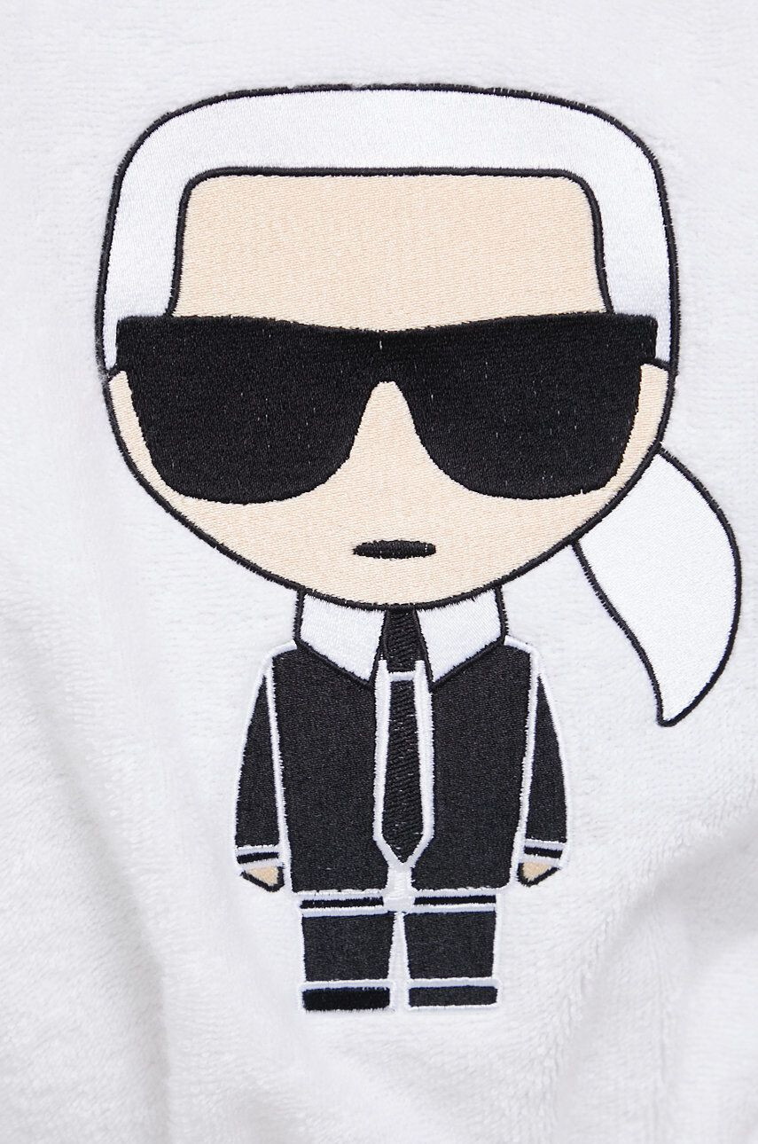 Karl Lagerfeld Župan bílá barva - Pepit.cz