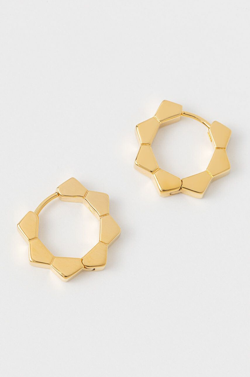 Kat Maconie Náušnice Prism Stud Huggie Hoop Earrings - Pepit.cz