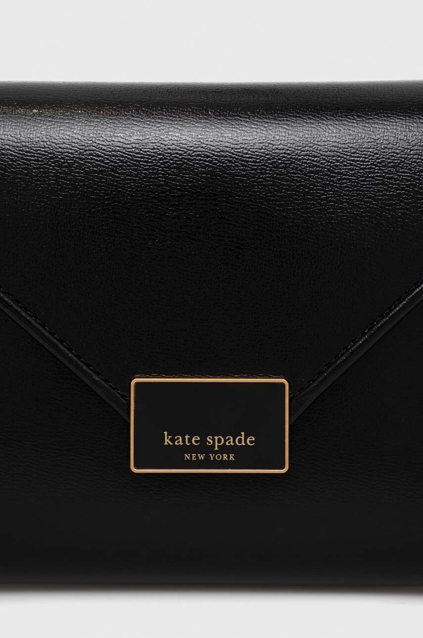 Kate Spade kožená kabelka černá barva - Pepit.cz