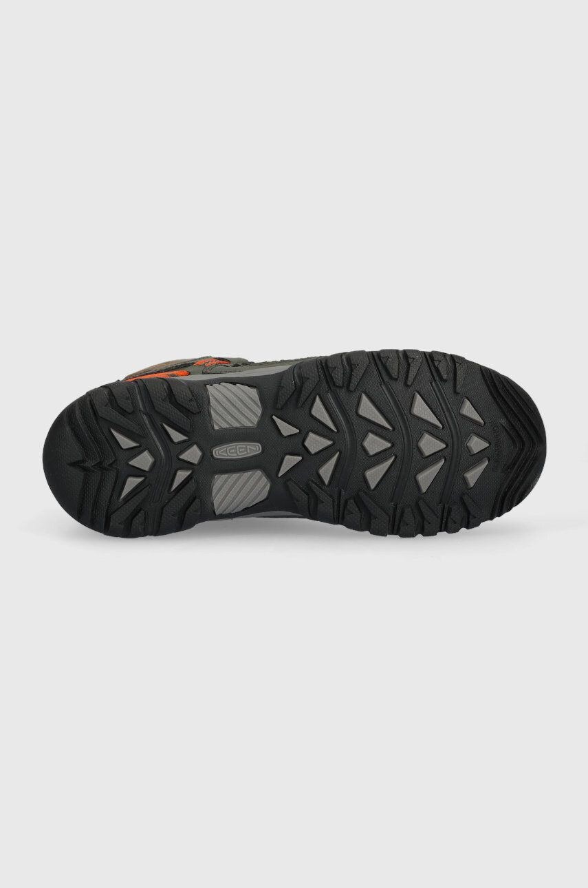 Keen Boty Targhee Mid Wp hnědá barva - Pepit.cz