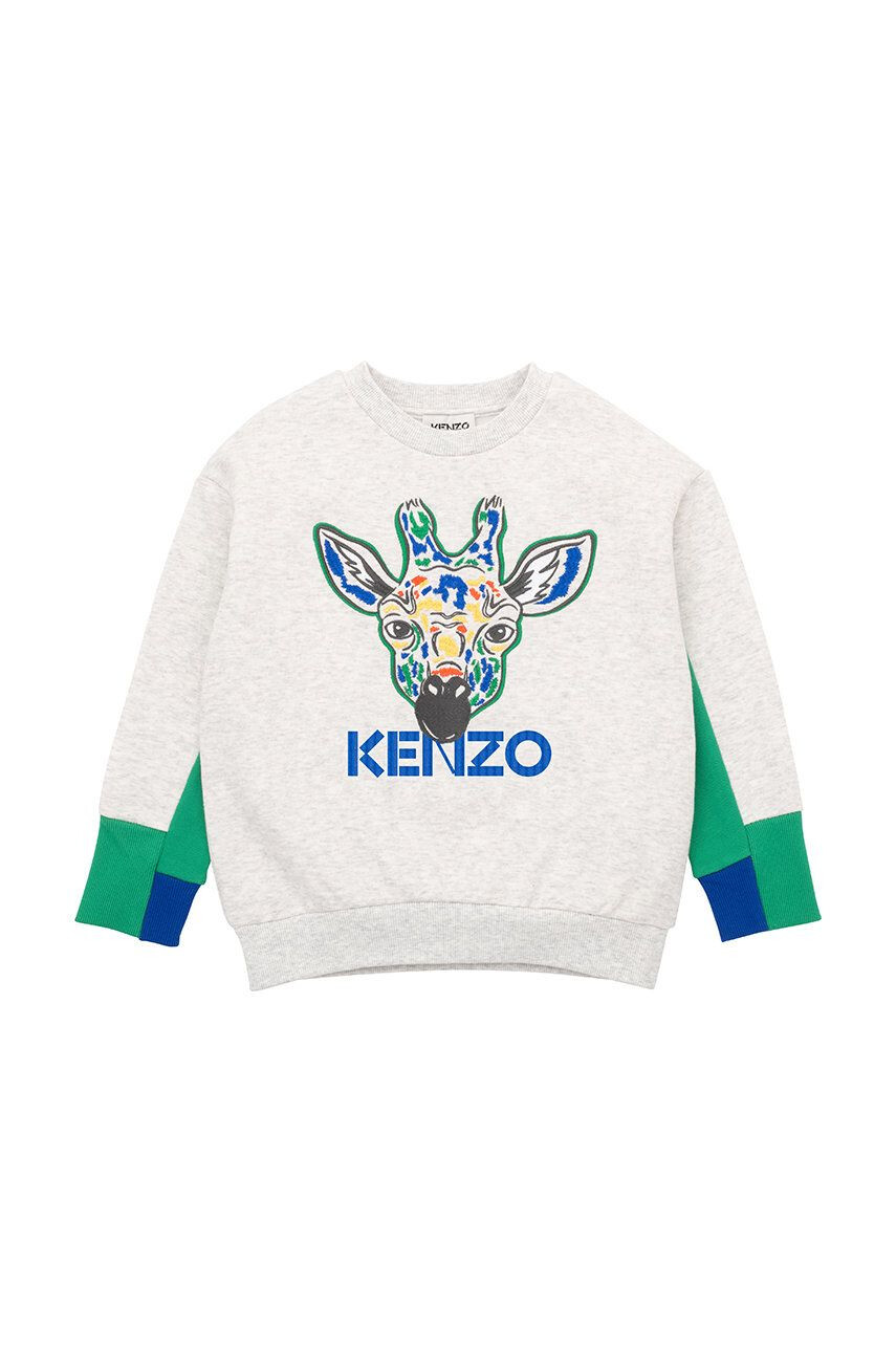 Kenzo kids Dětská mikina s kapucí s potiskem - Pepit.cz