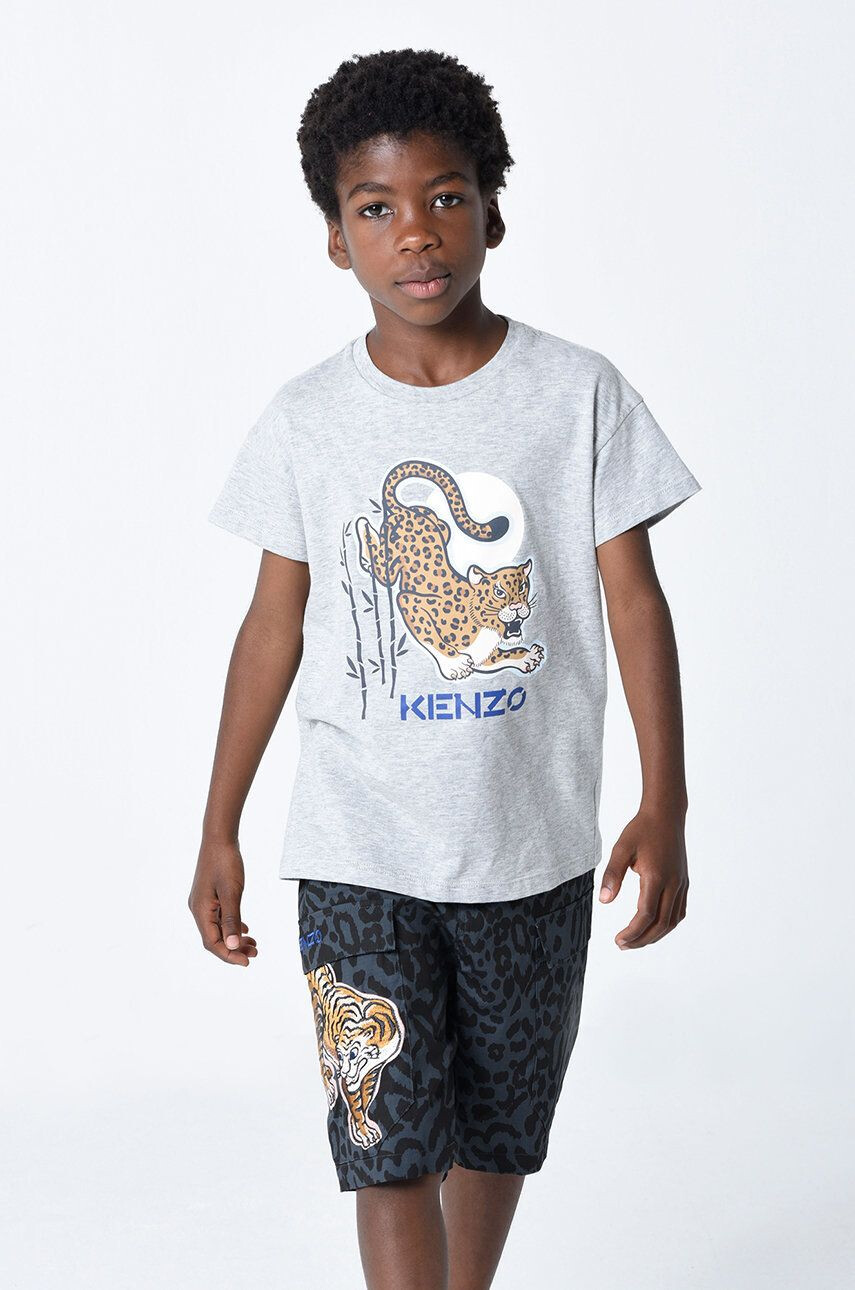 Kenzo kids Dětské bavlněné tričko - Pepit.cz