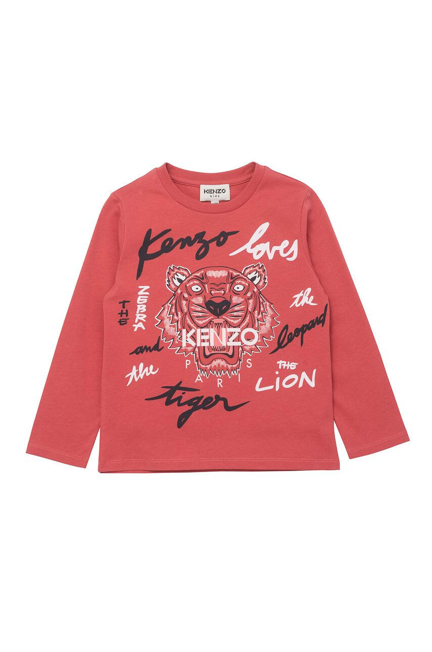 Kenzo kids Dětské tričko s dlouhým rukávem - Pepit.cz