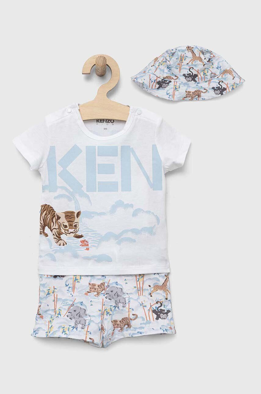 Kenzo kids Kojenecká sada bílá barva - Pepit.cz