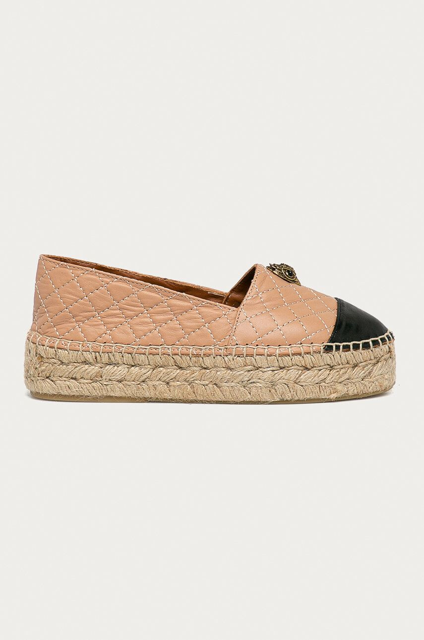 Kurt Geiger London Kožené espadrilky Morella Eagle - Pepit.cz