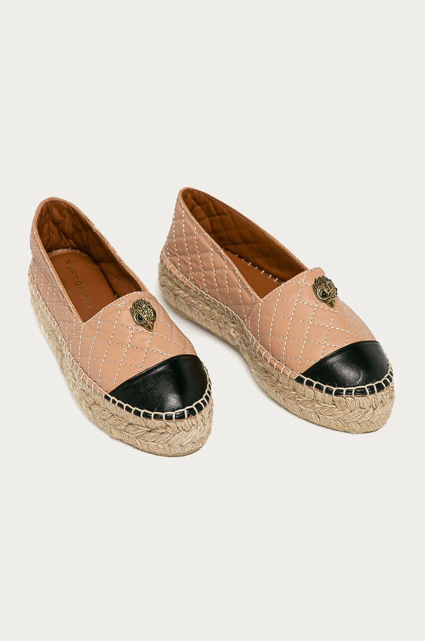 Kurt Geiger London Kožené espadrilky Morella Eagle - Pepit.cz