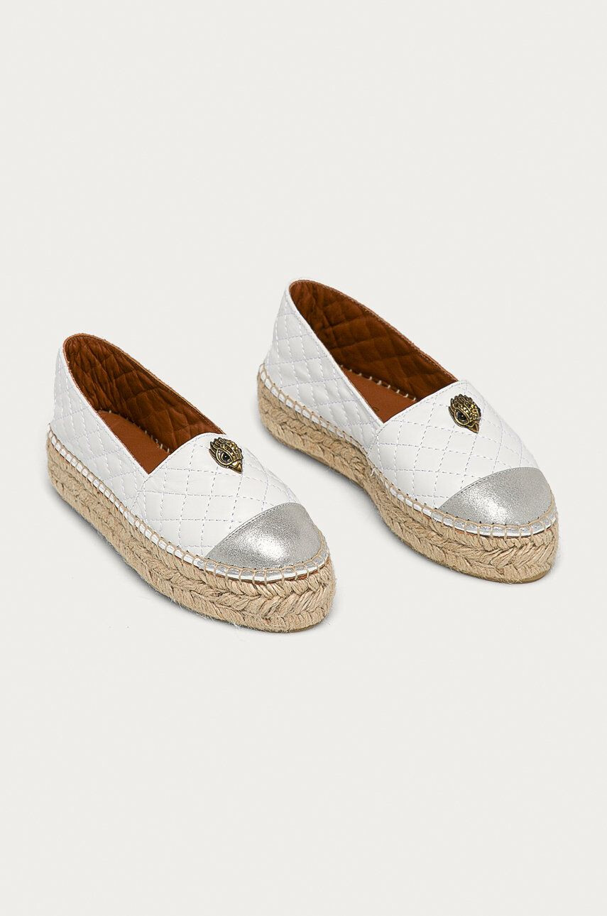 Kurt Geiger London Kožené espadrilky Morella Eagle - Pepit.cz