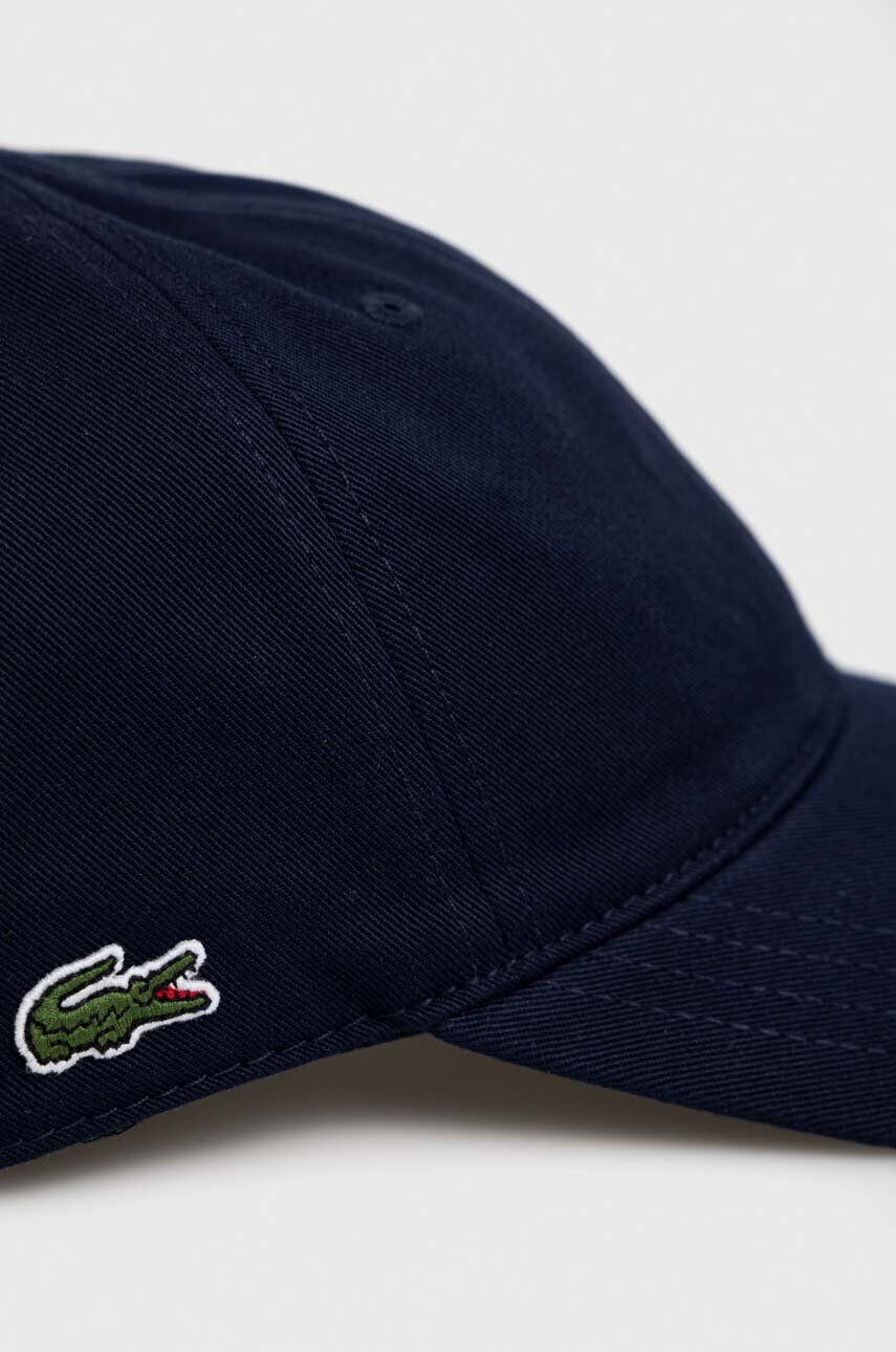 Lacoste Bavlněná baseballová čepice tmavomodrá barva - Pepit.cz