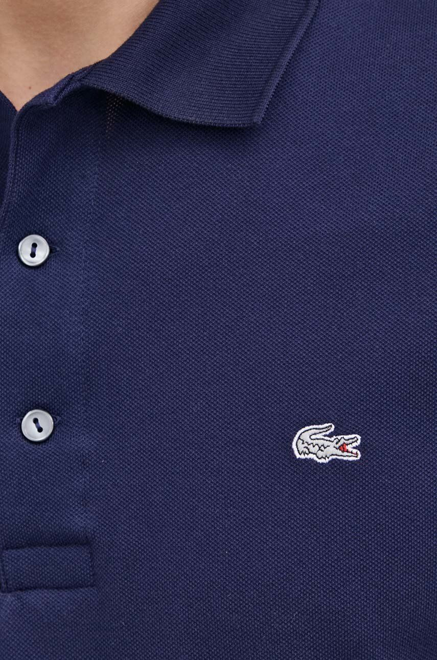 Lacoste Bavlněné polo tričko tmavomodrá barva hladký PH4014.-001 - Pepit.cz