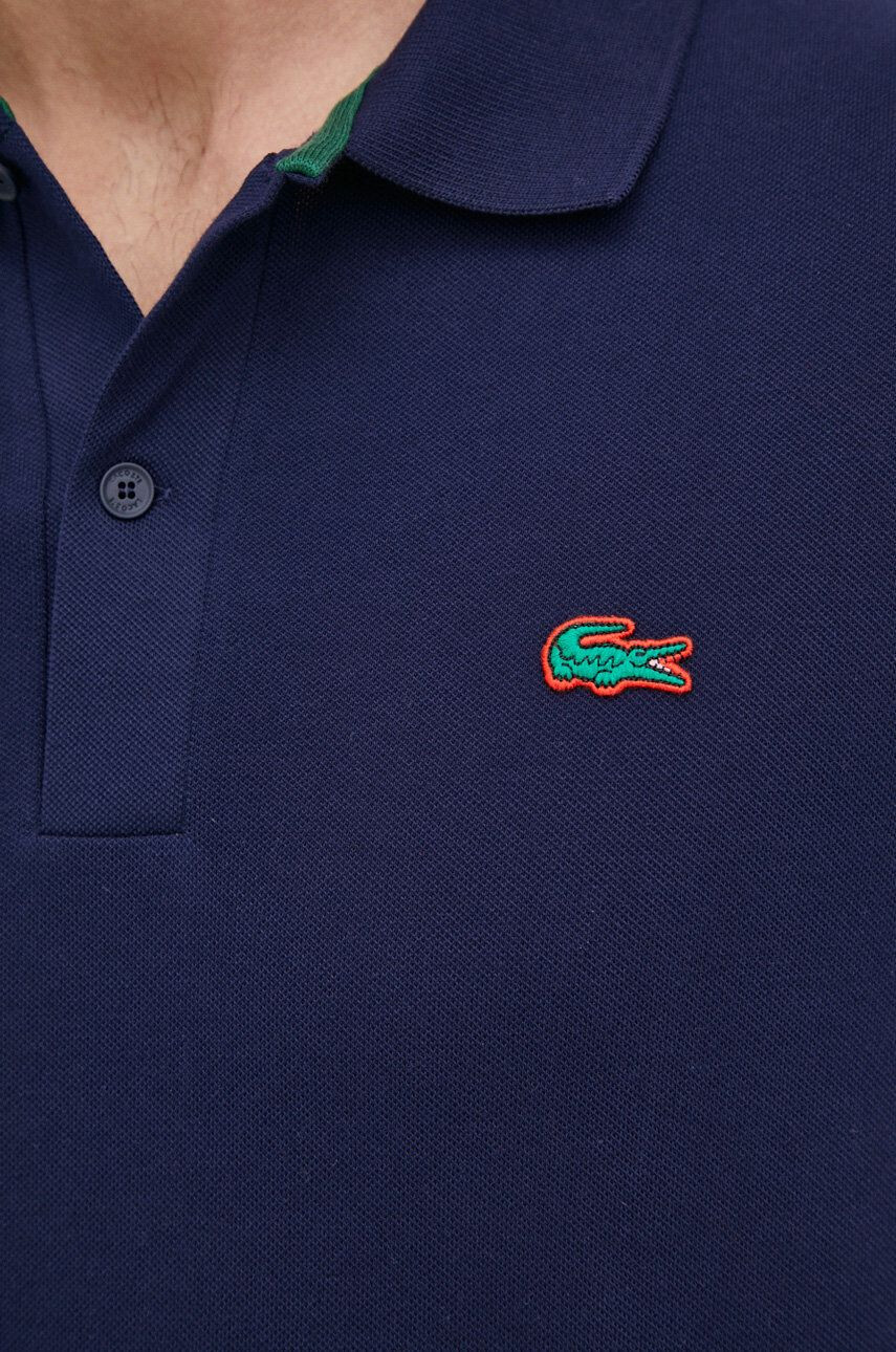 Lacoste Bavlněné polo tričko tmavomodrá barva - Pepit.cz