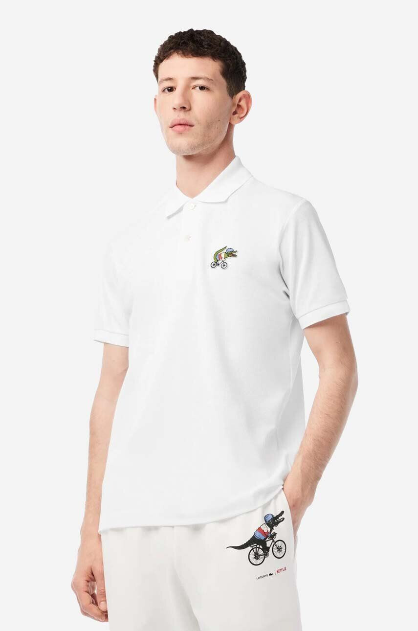 Lacoste Bavlněné polo tričko x Netflix - Pepit.cz