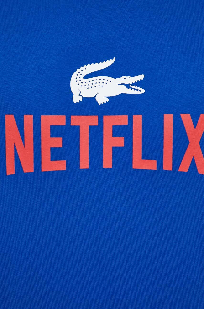 Lacoste Bavlněné tričko x Netflix TH7343-70V - Pepit.cz