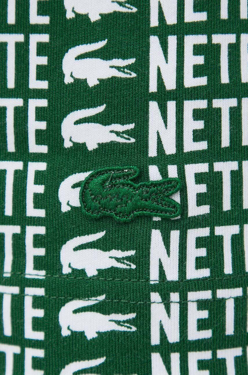 Lacoste Bavlněné tričko x Netflix zelená barva - Pepit.cz