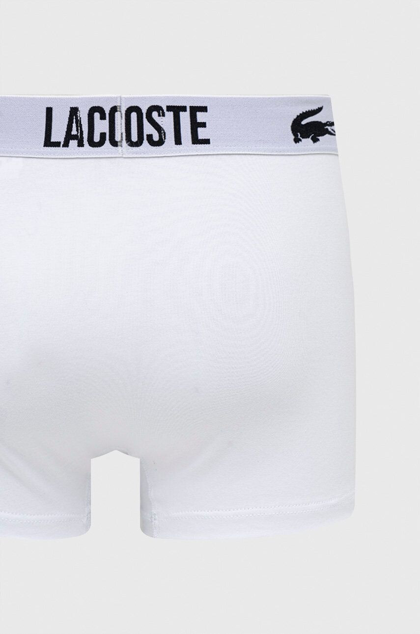 Lacoste Boxerky 3-pack pánské červená barva - Pepit.cz