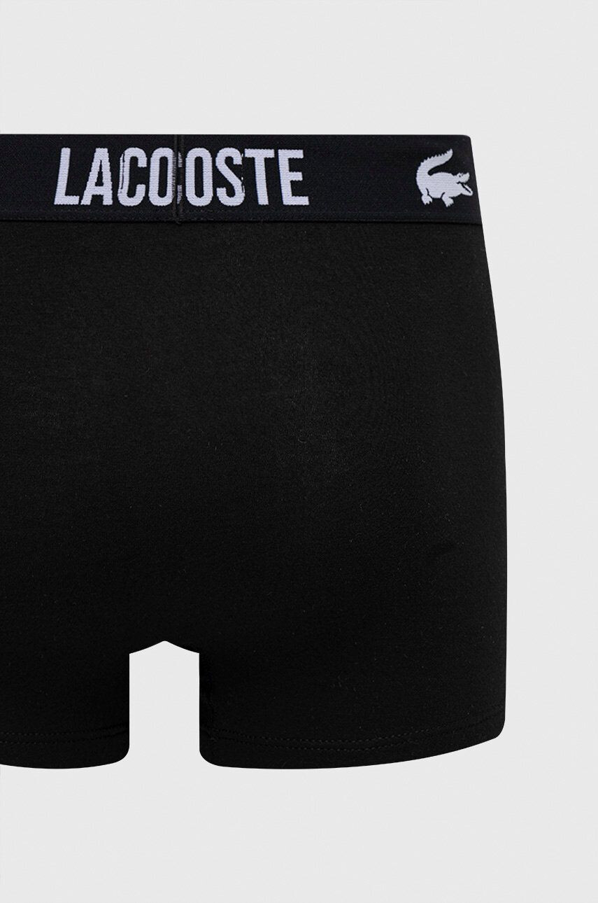 Lacoste Boxerky 3-pack pánské červená barva - Pepit.cz