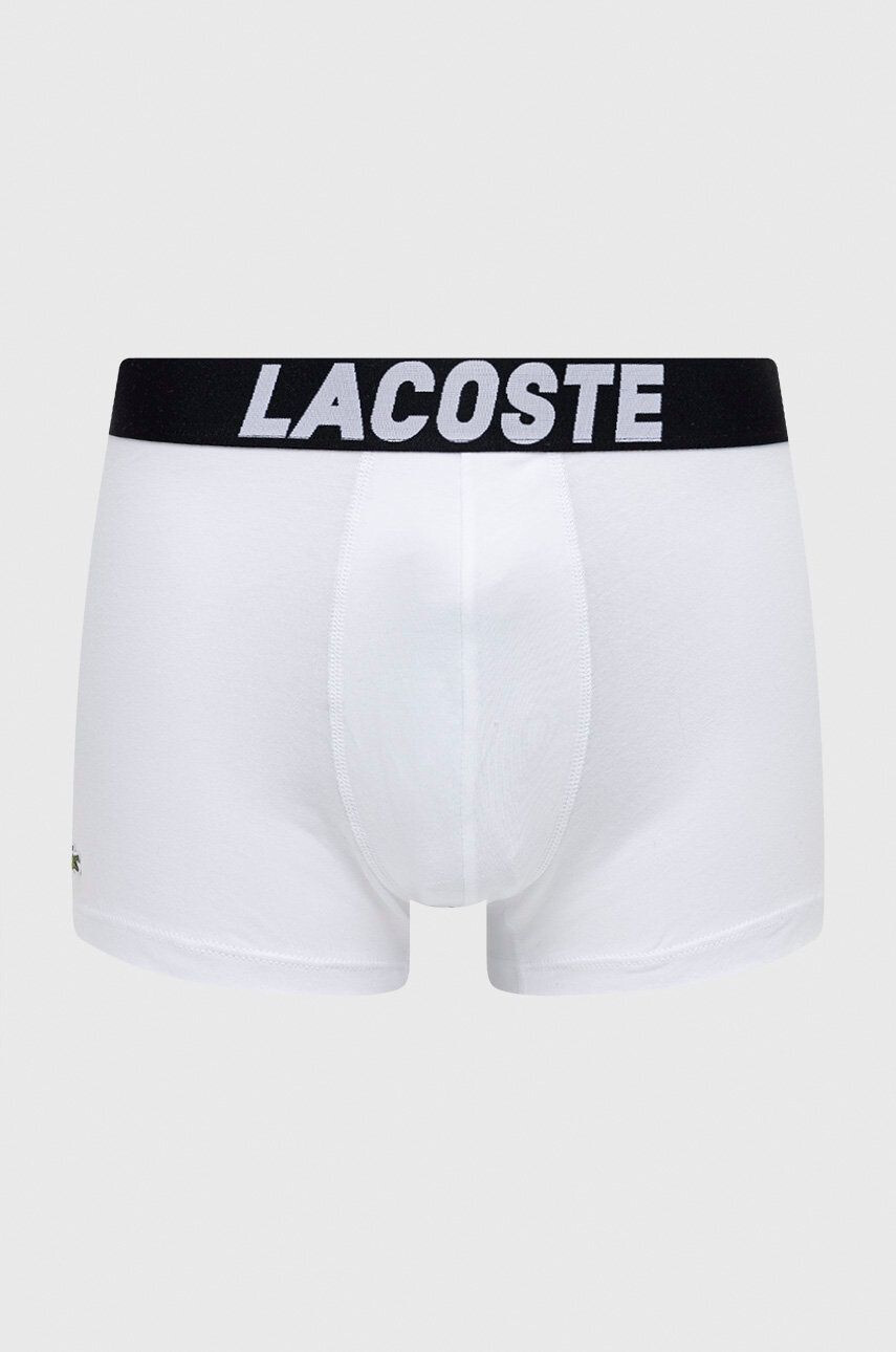 Lacoste Boxerky (3-pak) pánské černá barva - Pepit.cz