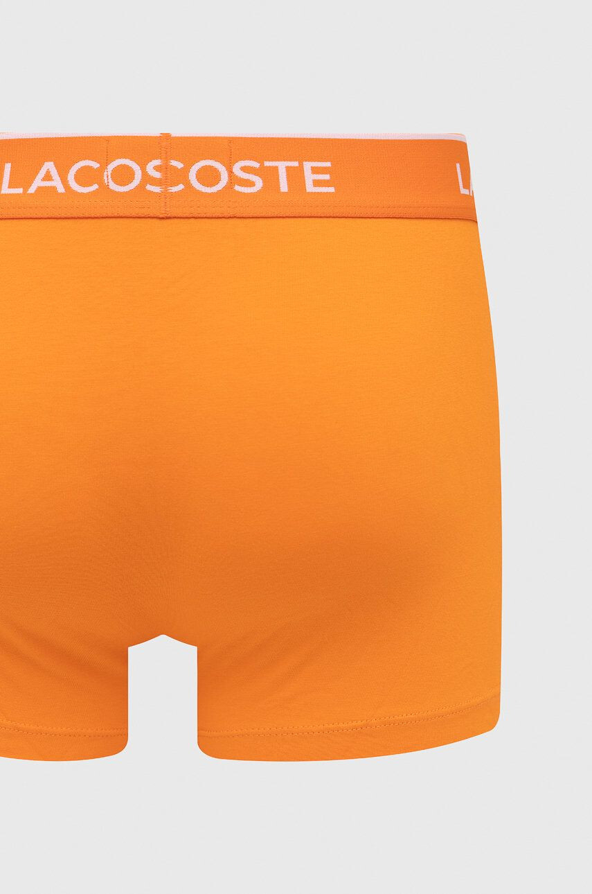 Lacoste Boxerky (3-pak) pánské oranžová barva - Pepit.cz