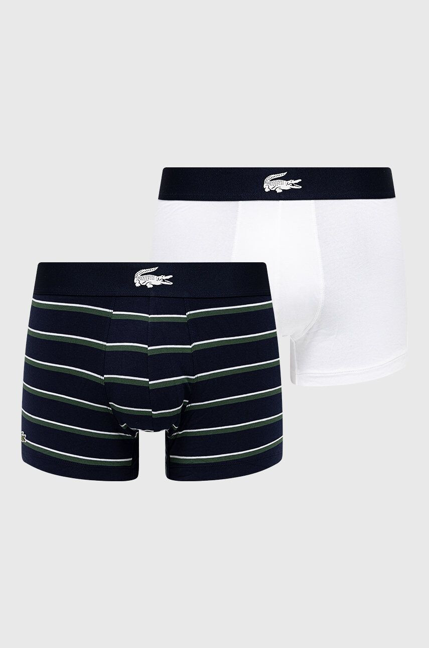 Lacoste Boxerky ( 3-pak) pánské tmavomodrá barva - Pepit.cz