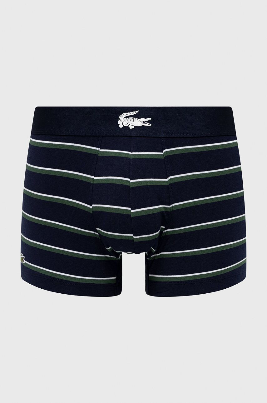 Lacoste Boxerky ( 3-pak) pánské tmavomodrá barva - Pepit.cz