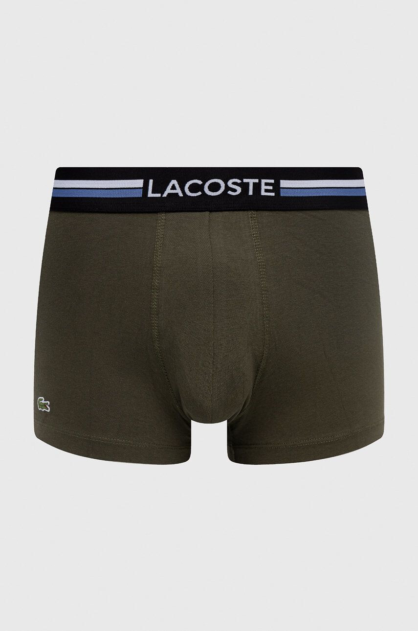 Lacoste Boxerky 3-pack pánské šedá barva - Pepit.cz